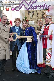 Das Narrhalla Prinzenpaar 2008 Felix I. und Birgit I. (Foto. Ingrid Grossmann)